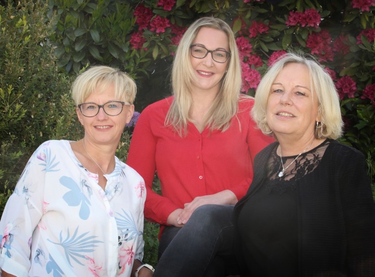 Frau Baumann, Frau Hutzler und Frau Reimer